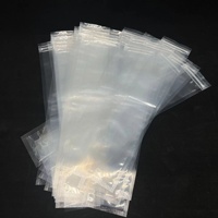 Sacs en plastique transparent BOPP sur mesure avec fermeture éclair pour emballage de crème glacée, vodka, eau minérale - pour les sucettes glacées