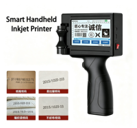 Imprimante jet d'encre portable intelligente pour le codage des boîtes extérieures de cartons, fabrication industrielle en gros