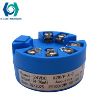 Transmetteur de capteur de température 4-20MA RTD PT100 Module de conversion de température à 3 fils avec support de personnalisation OEM