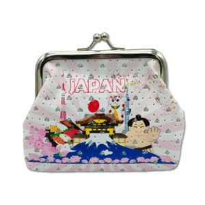 定制标志Pu皮革女式手包钱包韩国纪念品钱包水钻零钱包 - Product Image 2