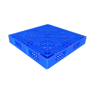 Palette en plastique européenne d'utilisation au sol de grille résistante pour l'empilage d'entrepôt Ventes directes d'usine Palette de grille en forme de carré - Product Image 2