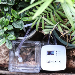 Système d'irrigation goutte à goutte numérique automatique à double pompe pour plantes en pot, utilisation intérieure et extérieure - Product Image 3