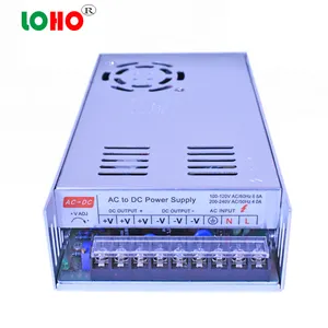 110V/220V交流输入电压单输出5V 70A 350W led显示屏电源单元或非防水变压器