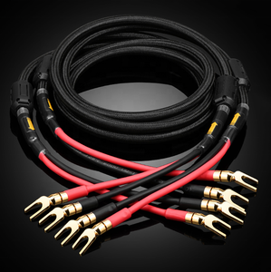 अनुकूलित शुद्ध कॉपर डिय स्पीकर तार 10 फीट 12 गेज हाइफी स्पीकर केबल तार 4 पीसी केले प्लग के साथ - Product Image 6