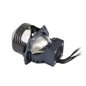 Faro Delantero de Alta Calidad con Lente Bi-Proyector de 3 Pulgadas y 70W, Luz Alta y Baja LED H4, Láser Bi-LED de 3 Pulgadas, Faro para Motocicleta H7 - Product Image 4