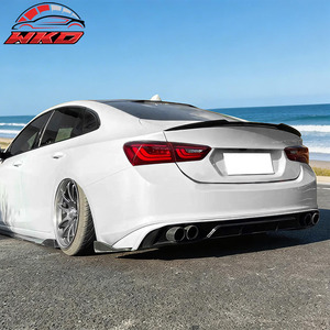 Convient pour Chevrolet Malibu 2016-2025, becquet de coffre style M4, noir brillant - Product Image 3