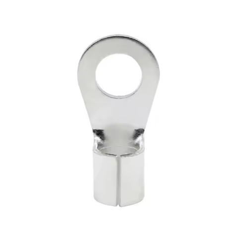 Factory Circular Round Bare Terminal RNBS2-4 Copper Crimp Terminal Lugs Tin Plated Connector Cable Lug Ring Terminals