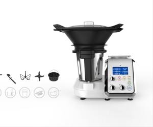 <span class=keywords><strong>Robot</strong></span> de cuisine multifonctionnel à haute vitesse 10 en 1 pour cuisiner, cuire à la vapeur, faire sauter, hacher, écraser, écraser, faire bouillir - Product Image 5