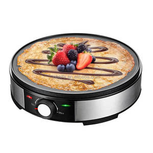 Plaque de cuisson et crêpière réversible Aifa 2 en 1 de haute qualité avec revêtement antiadhésif, crêpière rotative amovible - Product Image 4