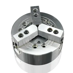 DRAKE 3 Jaw Lathe Chuck 5/6/8/10/12 Inch 3 Jaw Dynamic Solid Hydraulic Lathe Chuck Power Chuck for CNC Lathe Machine