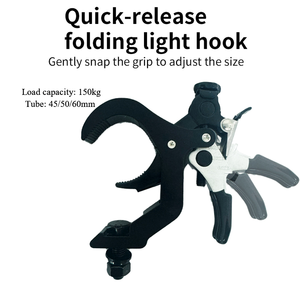 Tube45-60MM load250kg TUV tải giấy chứng nhận nhôm ánh sáng sân khấu kẹp cho LED PAR ánh sáng di chuyển đầu ánh sáng kẹp - Product Image 5