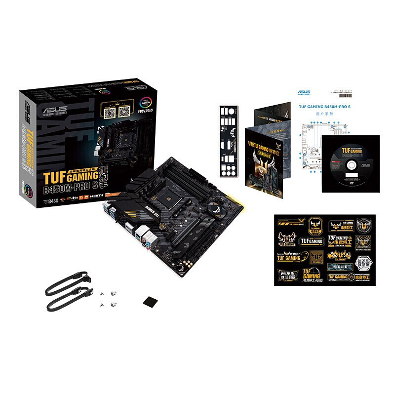 Как с нами TUF GAMING B450M-PRO S тяжелый наводчик материнская плата B450M PRO S поддержка AM4