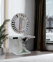 Fabricant Professionnel En Gros Ensemble Table Console de Couloir et Table Console Miroir