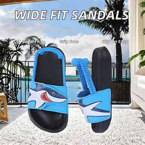 Men's Wide Size <b>Slides</b> Microfiber Leather Waterproof PU Non-<b>Slip</b> Sole Comfortable Casual Shoes Vacation Daily Travel Outdoor - Product Image 2