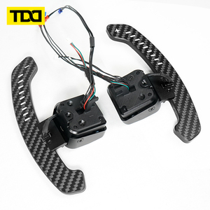 Palancas de cambio magnéticas de fibra de carbono TDD LED para Audi B8 8.5 A1 A3 A5 A6 A8 Q2 Q3 Q4 Q5 Q7 Q8 S1 S3 S4 S5 SQ5 RS3 RS4 RS5 RSQ5 - Product Image 1