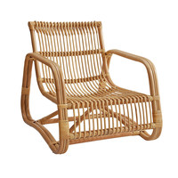 Fauteuil simple en osier, chaise en rotin naturel pour la maison, chambre à coucher, chaise longue minimaliste pour balcon