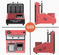 Nettoyeur d'injecteurs de carburant King Gdi pour Smartsafe CNC605A, machine de nettoyage ultrasonique professionnelle à 6 cylindres, CE/FCC/ROHS