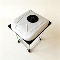 Climatiseur de stationnement électrique RUIDIAITE à tension large bande 12V 24V, ventilateur unique, longue durée de vie, pour véhicule