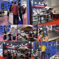YTPIONEER couvercle de tonneau manuel rétractable en aluminium dur pour rouleau de lit de camionnette SSangyong Musso fonction de verrouillage étanche