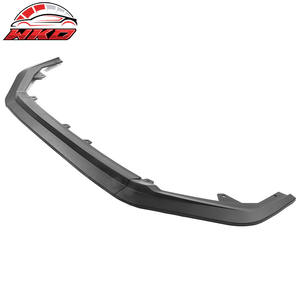 Lèvre de pare-chocs avant compatible avec Honda Civic 2022-2024 style RS, kit spoiler 3 pièces PP noir mat, pièces auto de haute qualité, kit carrosserie - Product Image 3