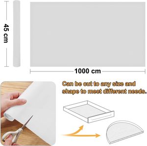 Tapis de protection coloré antidérapant pour étagères et tiroirs, tapis de réfrigérateur anti-huile sans odeur pour la maison et la cuisine - Product Image 2