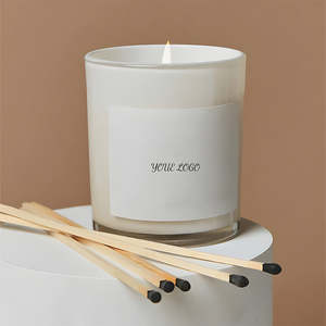 AIKUN Custom 100% Organic Soy Wax Luxury Aromatherapy <b>Candles</b>, Strong Scent for Meditation, Diwali, New Year, Thanksgiving - Product Image 3