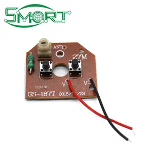 Smart Electronics Kanal Fernbedienung platine DIY Kleinwagen Modell Spielzeug Empfang Sende platine