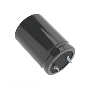 Authorized Distributor Through Hole LAK2D331MELZ30 CAP ALUM 330UF 20% 200V SNAP TH 330 uF Capacitor - Product Image 1