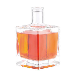 Bouteille de vin en verre de flint haut de gamme de 500 ml et 1000 ml avec bouchon à vis, bouteille de liqueur vide de qualité pour l'emballage et l'utilisation de diffuseur - Product Image 5