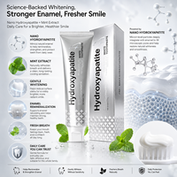 Dentifrice Nano Hydroxyapatite Saveur Menthe pour Enfants et Adultes – Blanchissant et Reminéralisant pour Dents Sensibles – Usage Domestique et Hôtelier