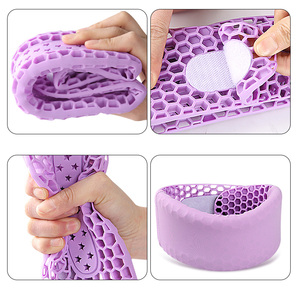 Fascia per il collo anti-cavo cervicale con supporto in silicone a nido d'ape per dolore cervicale e correzione della postura della testa all'avanti - Product Image 4