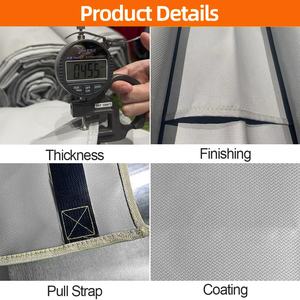 英国玻璃纤维汽车防火毯6 * 8m住宅区汽车防火毯 - Product Image 3