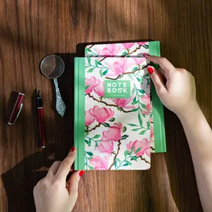 Be Online Natural Collection Carnet de croquis à couverture rigide non ligné 14x21 cm en plusieurs couleurs - Product Image 3