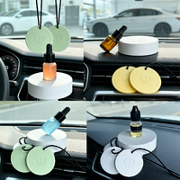 Diffuseur d'arômes en céramique fait main, pendentif suspendu en plâtre, désodorisant solide pour la maison et la voiture, huile essentielle naturelle pour armoire