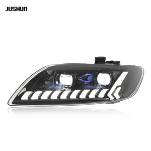 Ensemble de phares Jushun <span class=keywords><strong>Audi</strong></span> <span class=keywords><strong>Q7</strong></span>, feux de jour LED, clignotants dynamiques, rétrofit 2006-2015 - Product Image 3