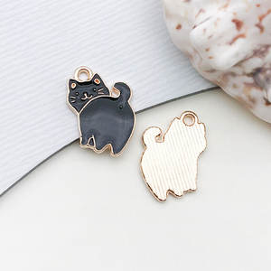 Nouveaux produits populaires noir goutte à goutte alliage bijoux accessoires breloque porte-clés voiture pendentif - Product Image 6