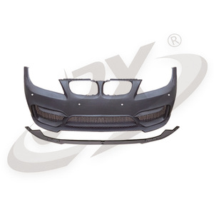 Pare-chocs avant pour BMW Série 3 E90 2005-2011 style M4, matériau PP apprêté - Product Image 1