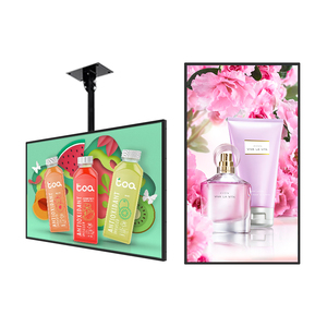 Prix d'usine lunette ultra étroite et mince montage mural Restaurant TV 32 pouces panneau de <span class=keywords><strong>menu</strong></span> intérieur écran d'affichage publicitaire - Product Image 2