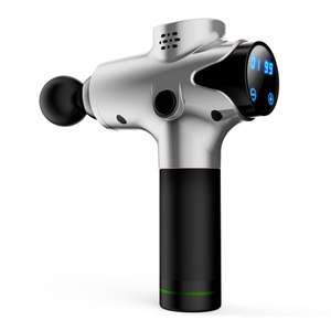 Pistola de massagem muscular corporal portátil sem escova 24V, mini pistola massageadora profissional - Product Image 3