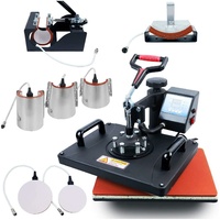 Nouvelle presse à chaud numérique 8-en-1 multifonction pour tasses, t-shirts, sublimation, chaussures, casquettes et plaques – Imprimante de transfert