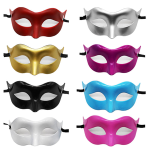 Máscaras pintadas en aerosol de Color plástico para <span class=keywords><strong>Halloween</strong></span> Máscaras de fiesta Hombres Mujeres Disfraces de Carnaval Decoraciones para fiestas de baile - Product Image 2
