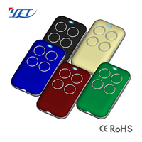 Control Remoto RF Multifrecuencia YET2130 de 280-868mhz con 4 Botones para Puerta de Garaje