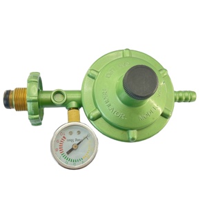 Structure de régulation de pression de gaz en laiton avec manomètre pour Butane/Propane/GPL - Température de fonctionnement de -40°C à 200°C OEM disponible pour la cuisine à domicile - Product Image 5