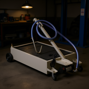 Recipiente de Drenaje de Aceite para Vehículos de 20 Galones, Bajo Perfil, con Bomba, para Mantenimiento de Automóviles - Product Image 2