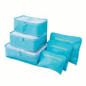 Juego de 6 Organizadores de Viaje Personalizados, Bolsas de Almacenamiento, Cubos de Embalaje para Maletas - Product Image 3