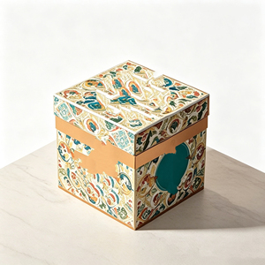 Simple Square Gift <b>Box</b> High Quality Cardboard <b>Box</b> For Business Gift And Daily <b>Present</b> Use - Product Image 1