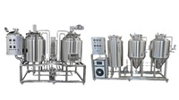 Fermenteur conique Homebrew en acier inoxydable 100L 200L avec refroidissement de fermentation pour équipement de brassage de bière
