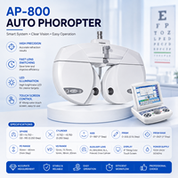 Foroptère numérique automatique AP-800 avec écran tactile 8 pouces, équipement d'optométrie optique, instrument de test de la vue pour l'examen des yeux