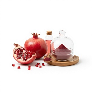 Extrait de grenade sec 100 % pur d'origine naturelle, qualité cosmétique, culture sauvage, conçu pour les mélanges alimentaires et les boissons - Product Image 1