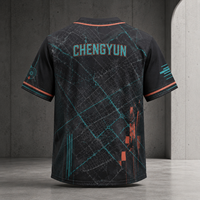 Maillot de baseball streetwear personnalisé en gros – Uniforme d'équipe urbain à motifs graphiques